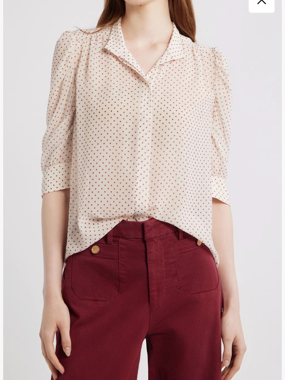 FRAME THE GILLIAN TOP